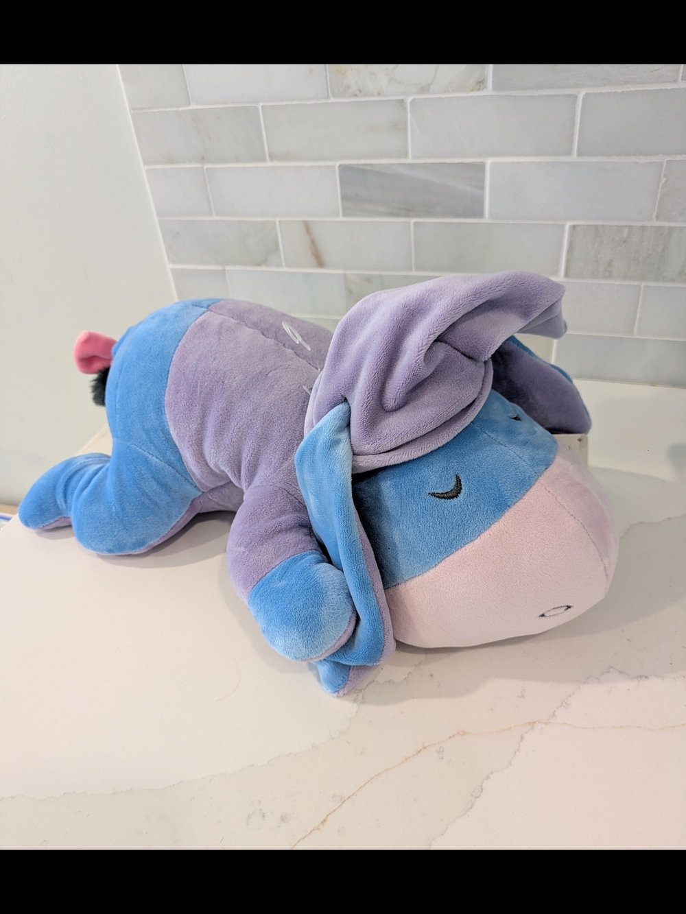 Disney Plush Sleeping Eeyore Stuffed Toy